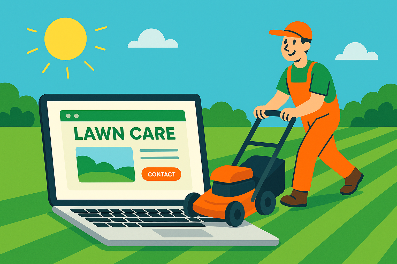 Professional lawn care website essentials
