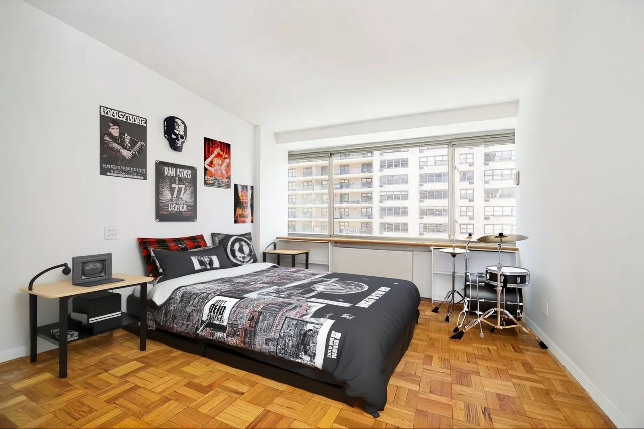 Modern grunge virtual staging preview Kalamazoo, Michigan