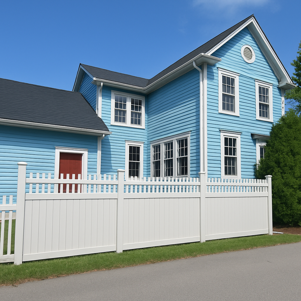 Exterior painting rendering preview